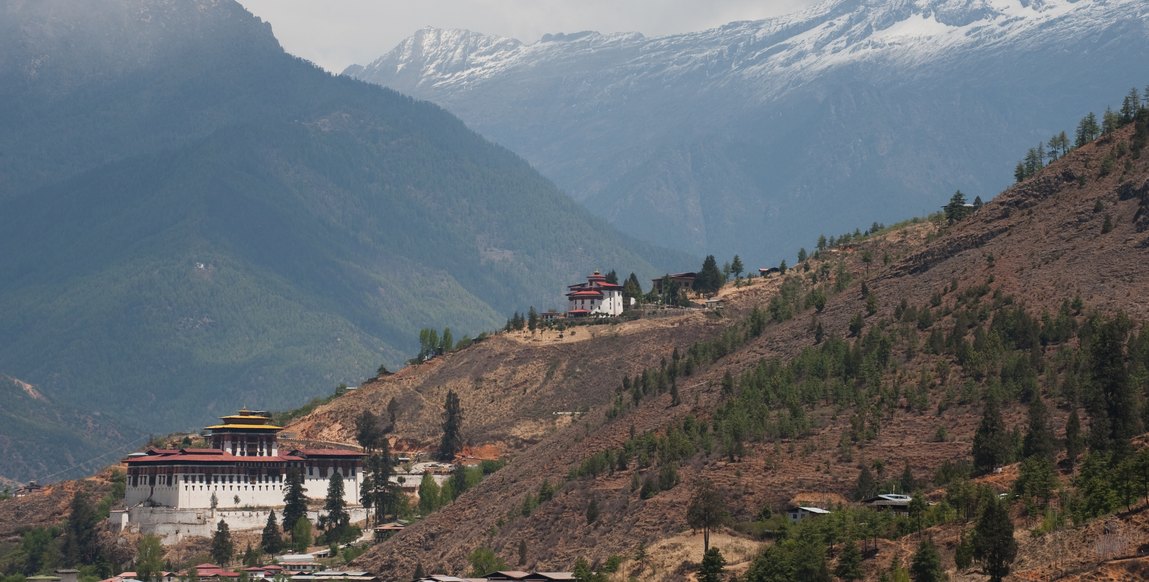 Voyage au Bhoutan et randonnée - Paysage autour de Paro