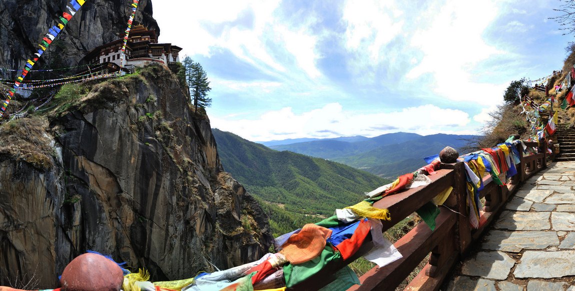 Voyage au Sikkim et Bhoutan - Monastère de Taktsang