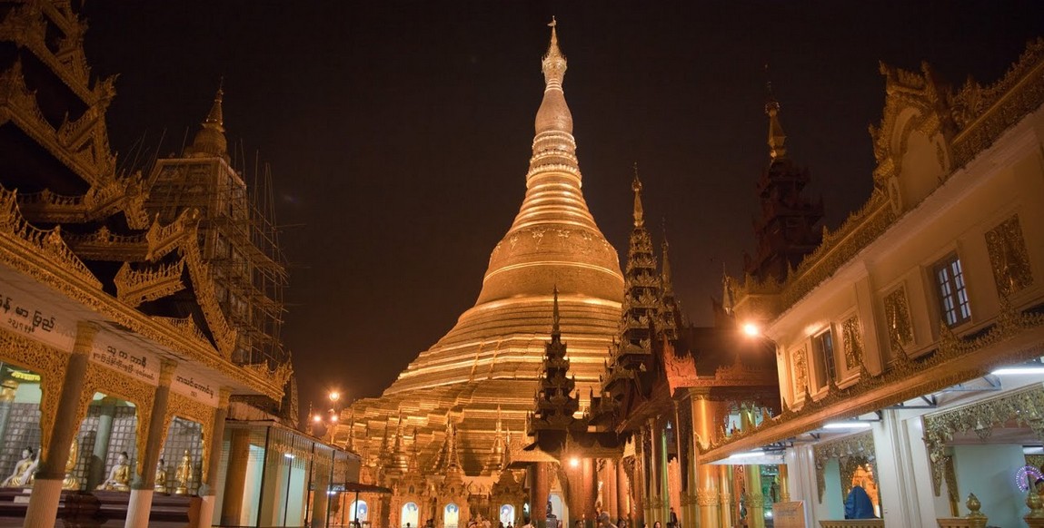 Voyage en Birmanie, les incontournables - Pagode shwedagon à Yangon