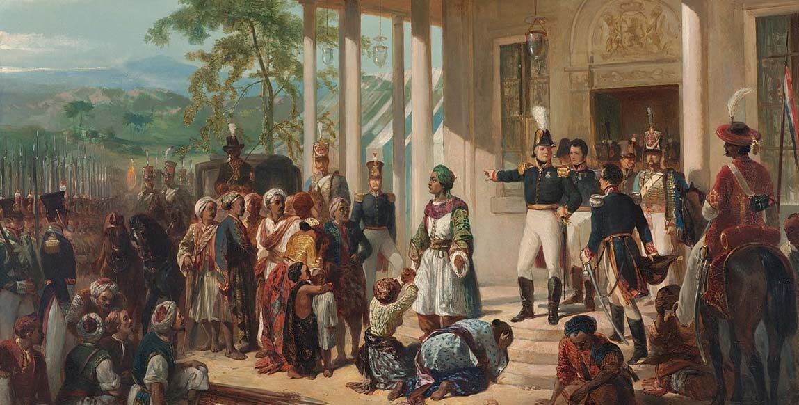 La colonisation hollandaise de l'Indonésie