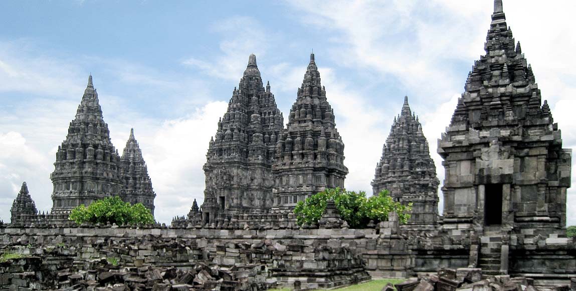 Le sanctuaire hindou de Prambanan