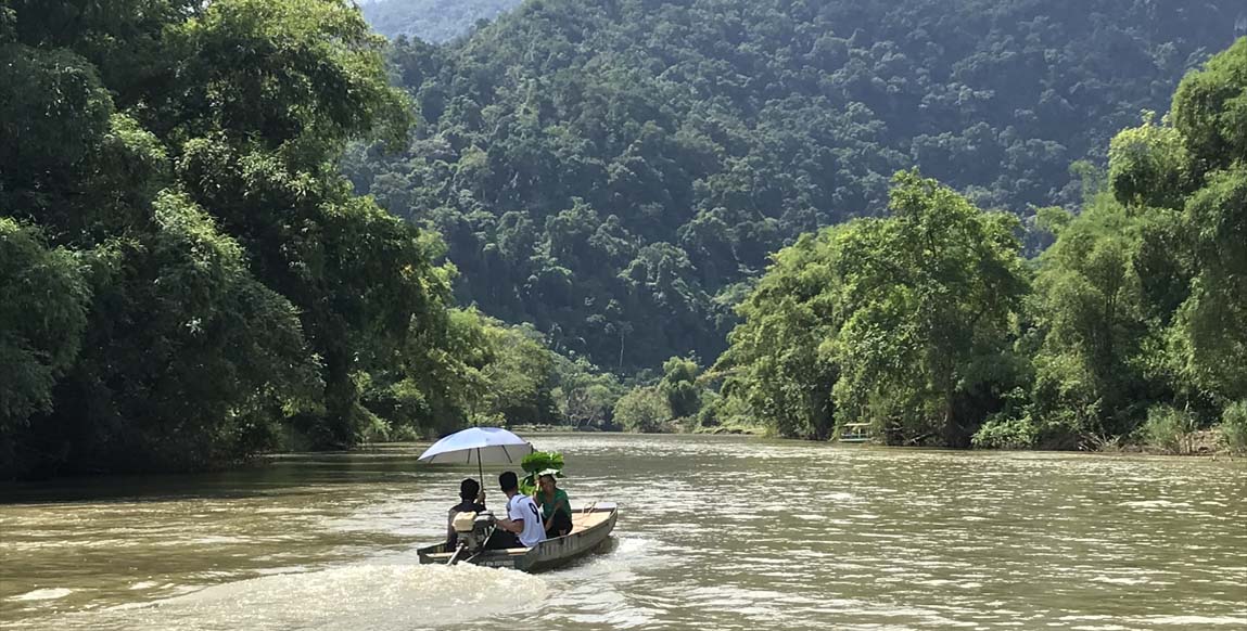 Voyage au nord du Vietnam, Parc national de Babe. Le Lac