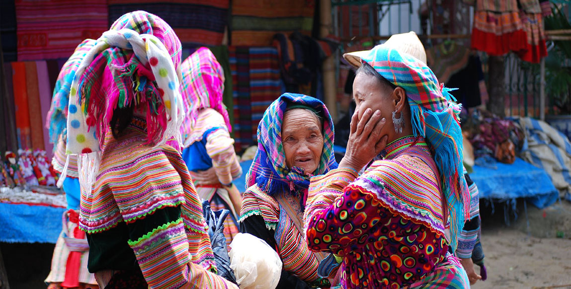 Voyage au nord du Vietnam, le marché de Bac Ha