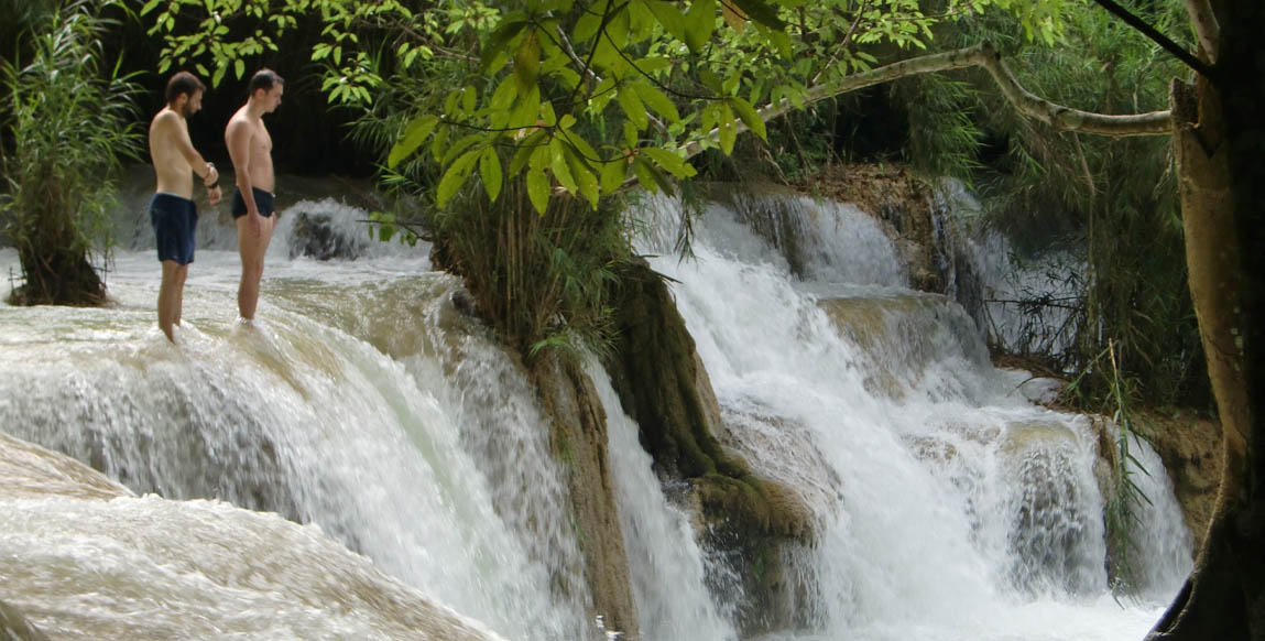 Voyage Laos, Luang Prabang, Chutes de Kuang Si