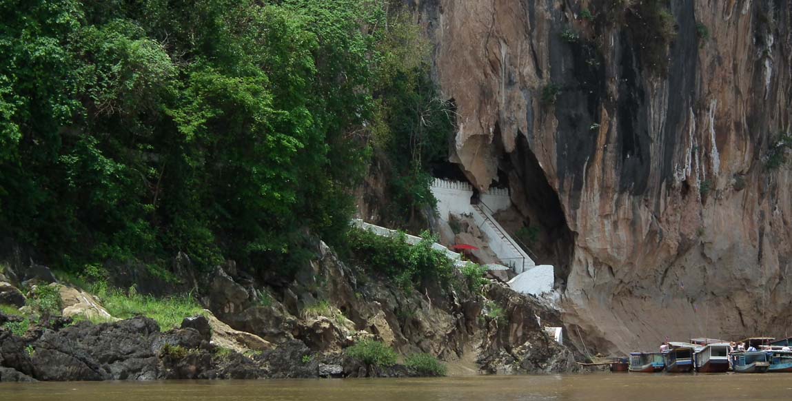 Voyage Laos, grottes de Pak Ou