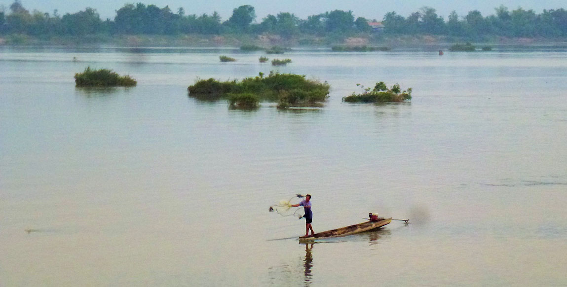 Voyage Laos, Croisière de Pakse aux 4000 îles du Mékong