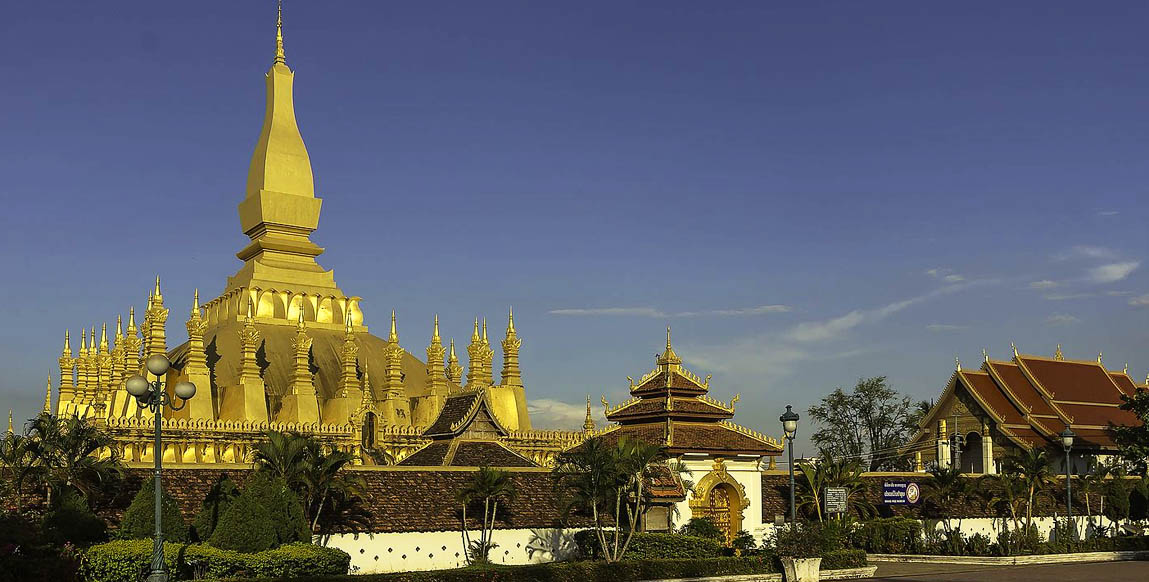 Voyage Laos, Vientiane, Le stupa de That Luang