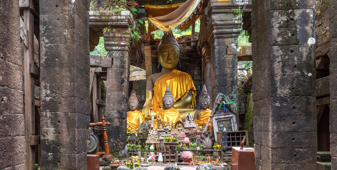 Voyage Laos, Temple de Wat Phou, Champassak