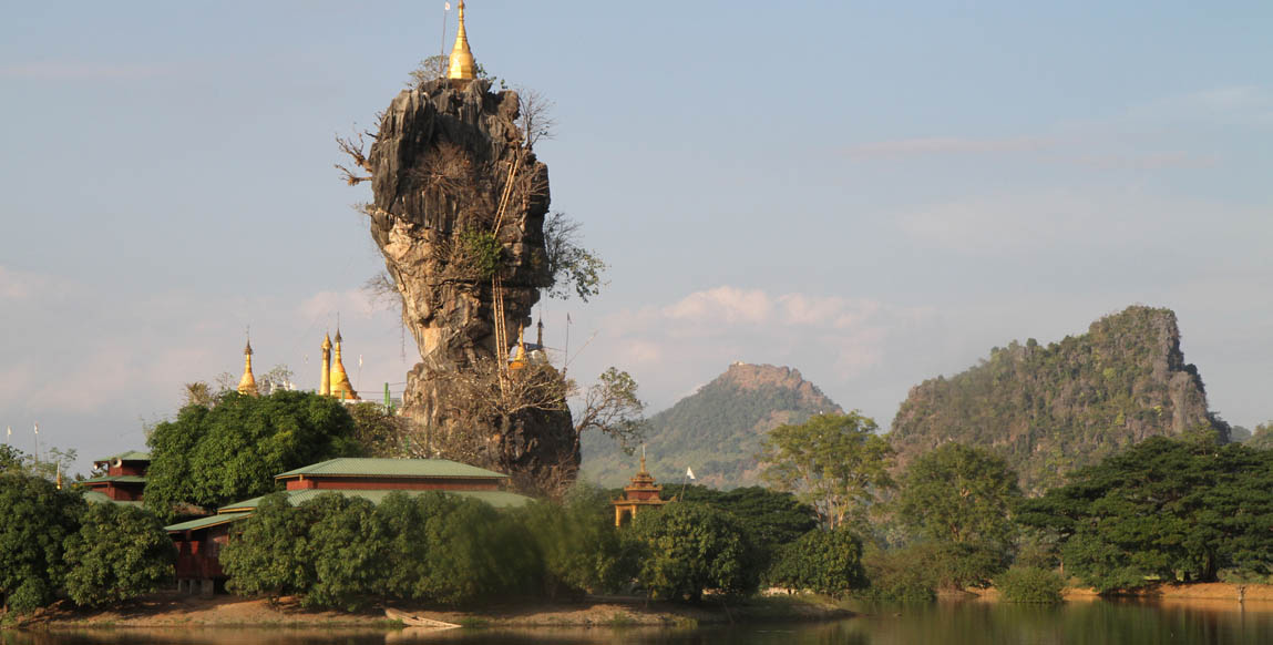 La pagode suspendue de Kyaut Lalat