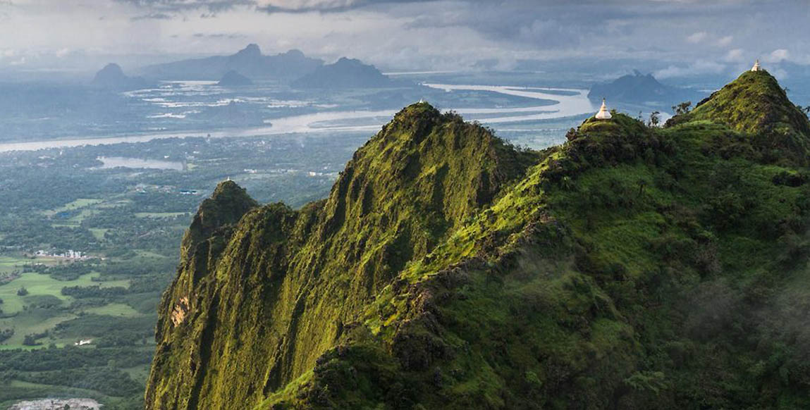 La montagne sacré de Zwekabin