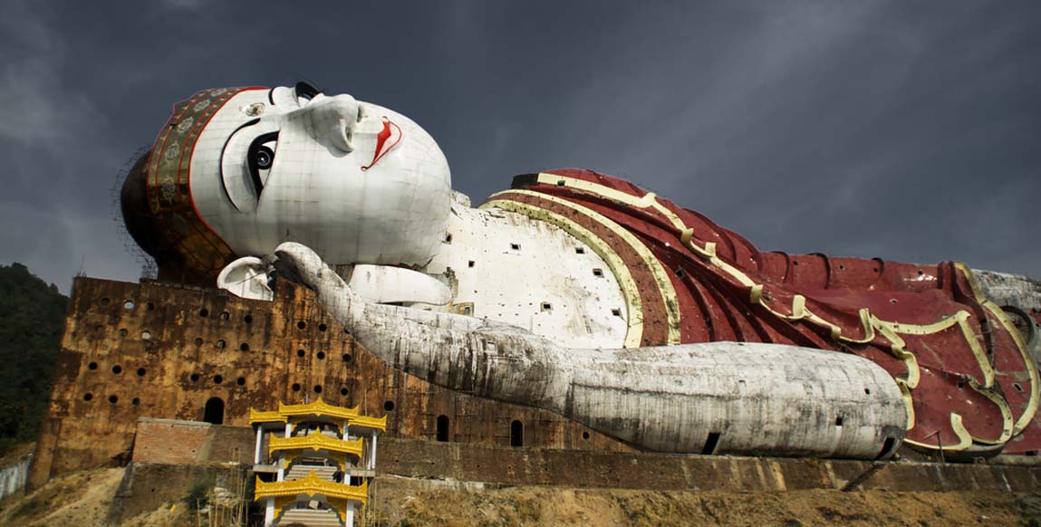 Le Grand Bouddha près de Moulmein