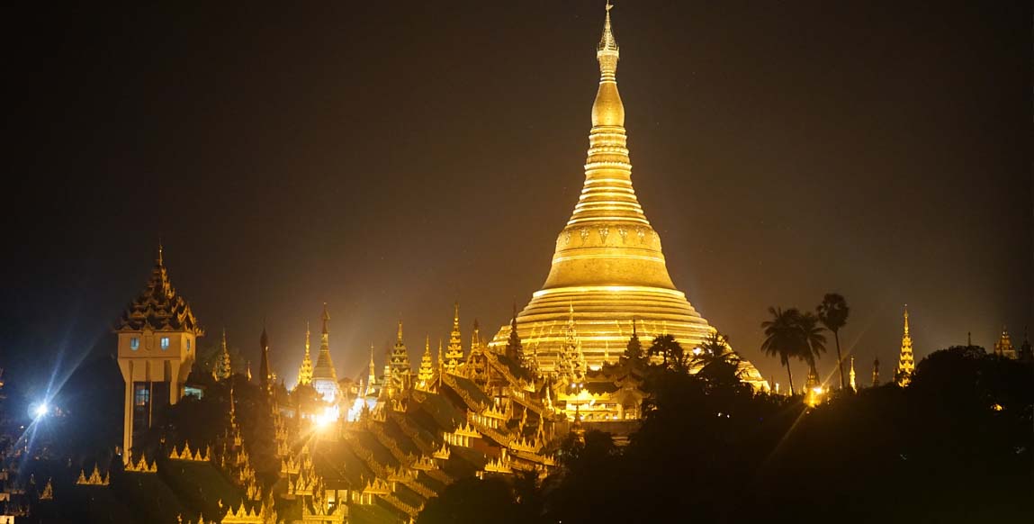 Pagode Shwedagon à Yangon