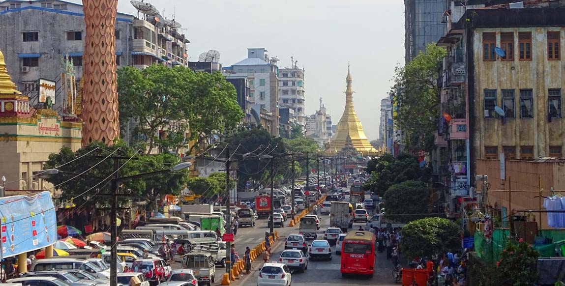 Centre-ville colonial de Yangon