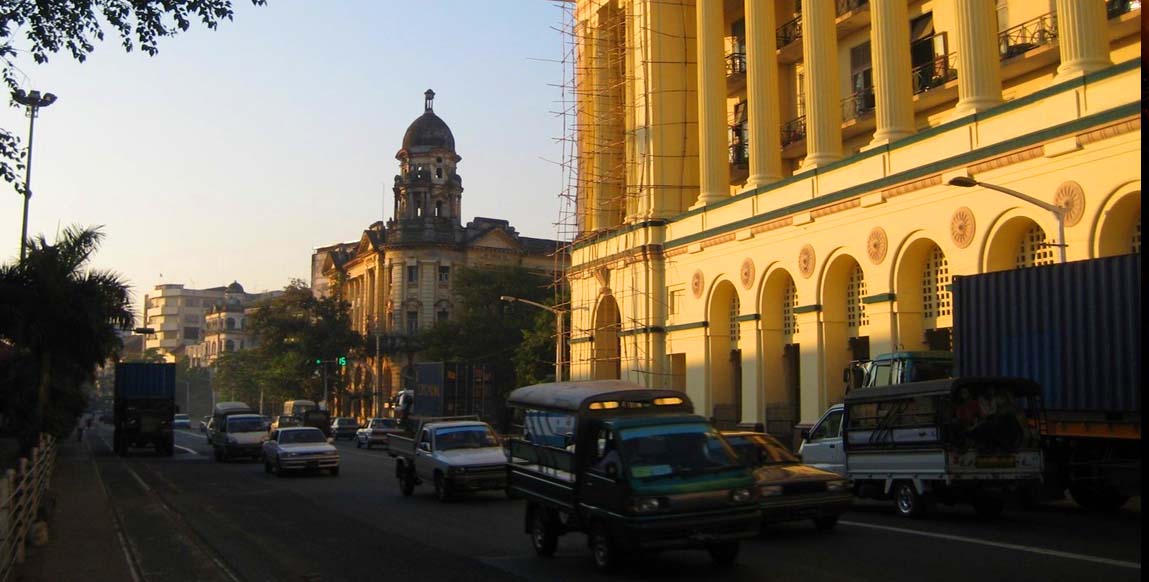 Centre-ville colonial de Yangon