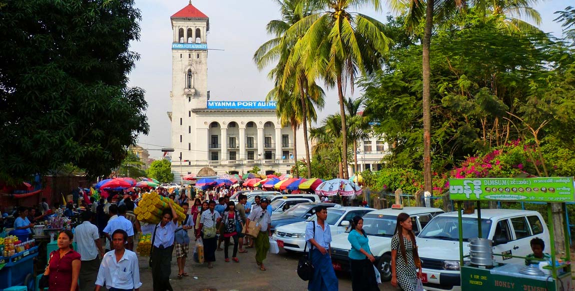 Centre-ville colonial de Yangon