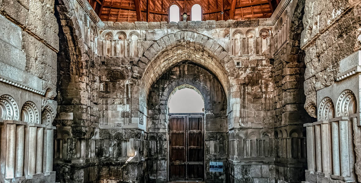 Vestige au coeur de la capitale de Jordanie