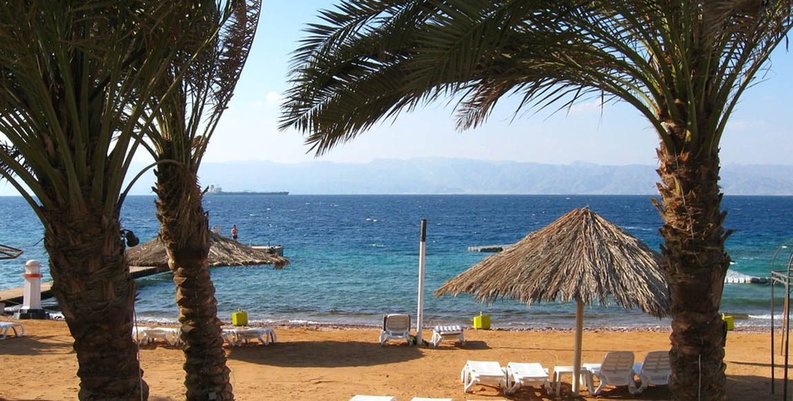 Voyage à Aqaba, plage