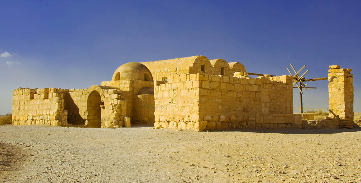 Voyage chateaux du désert, le Qasr Amra