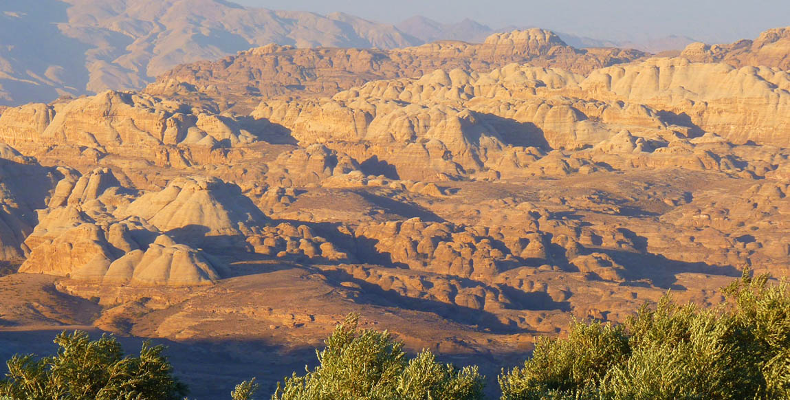 Voyage à Petra, paysages autour de Petra