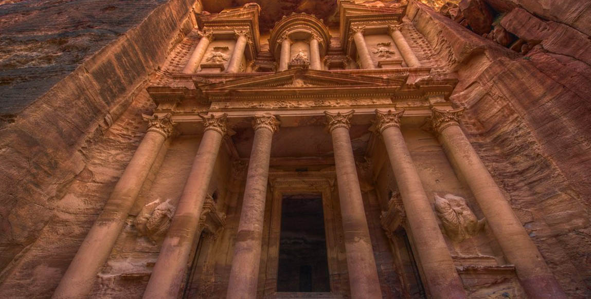 Voyage à Petra, entrée du Trésor