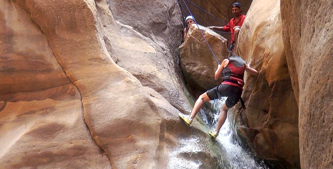 Voyage à Wadi Mujib, le Siq Trail