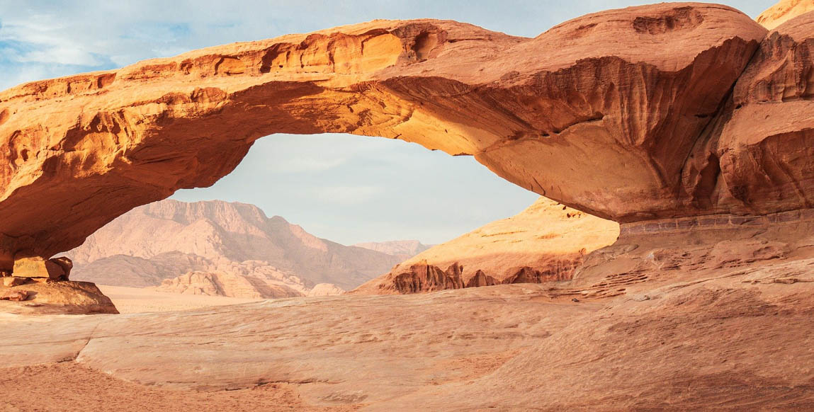 Voyage au Wadi Rum, arche