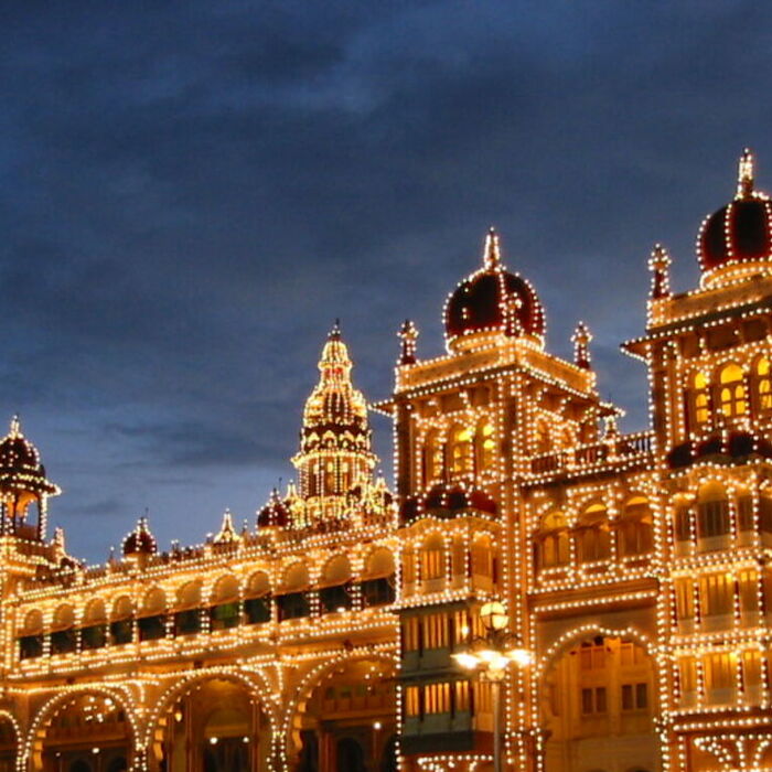 Palais de Mysore illuminé, Karnataka