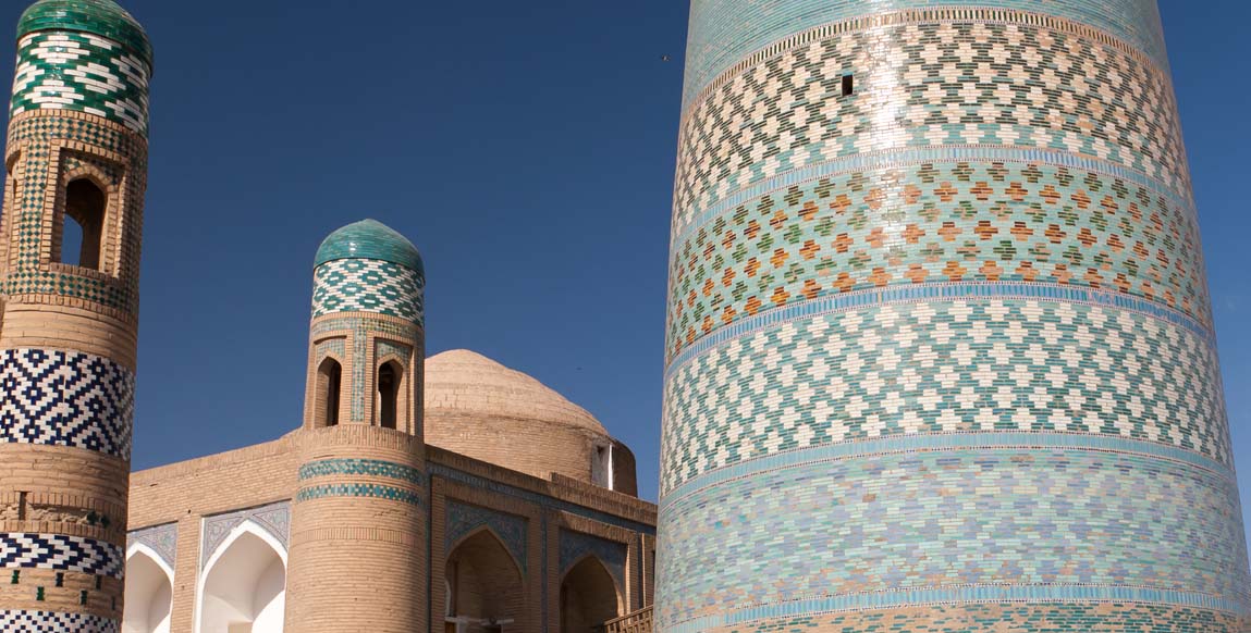 Voyage Khiva, le Kalta Minor