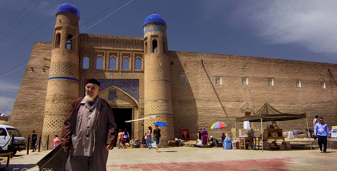 Voyage à Khiva, La Palvan Darvoza