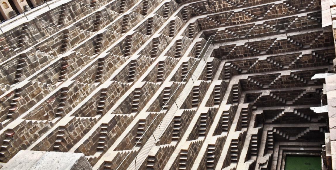 Abhaneri Chand Baori à Jaipur