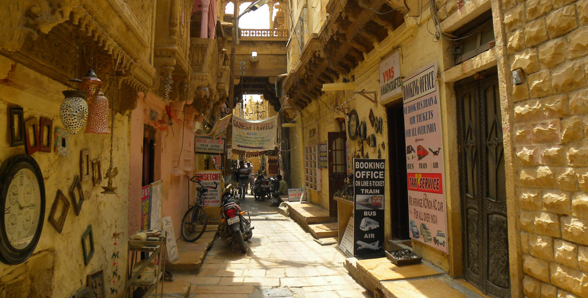 Rues du fort de Jaisalmer