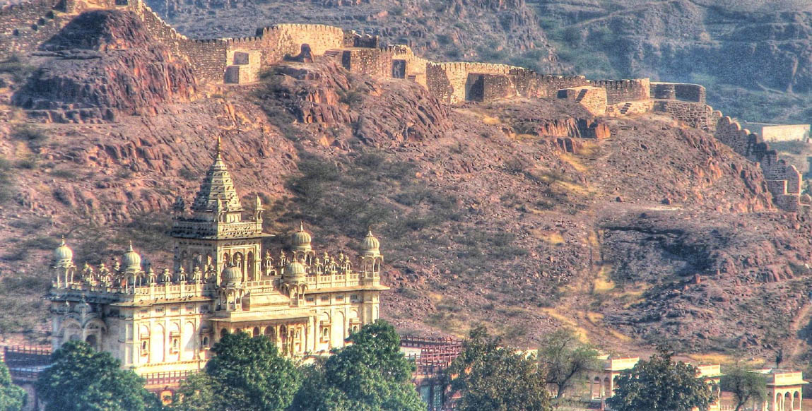 Cénotaphes Jaswant Thada jodhpur