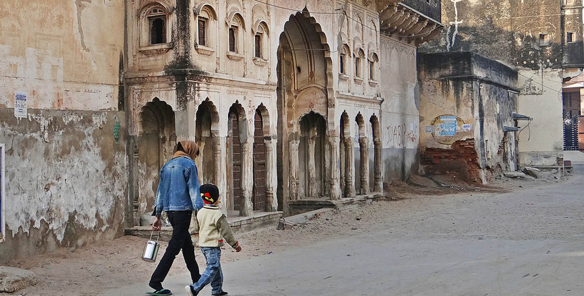 Dans les rues de Fatehpur