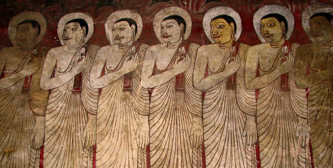 Voyage à Dambulla : peintures rupestres