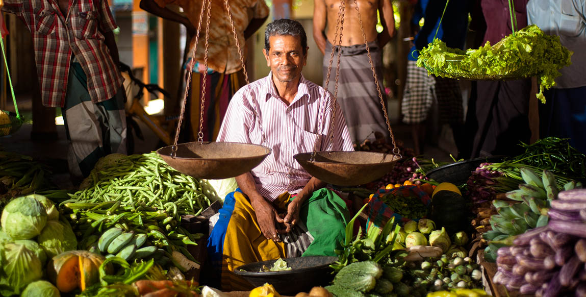 Voyage à Dambulla : marché aux fruits et légumes