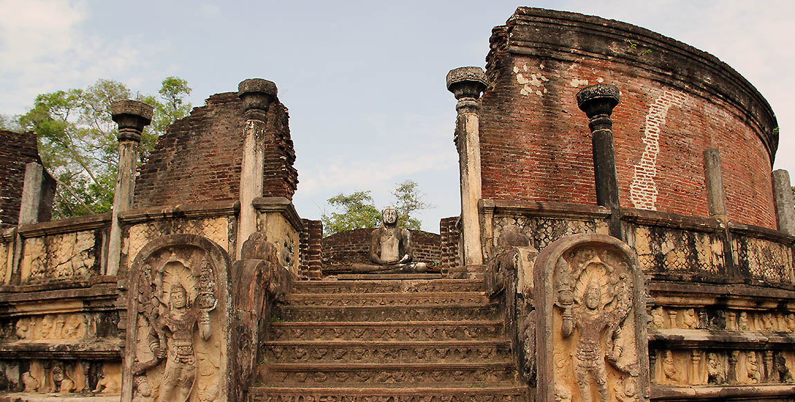 Voyage à Polonnaruwa : le Vatadage