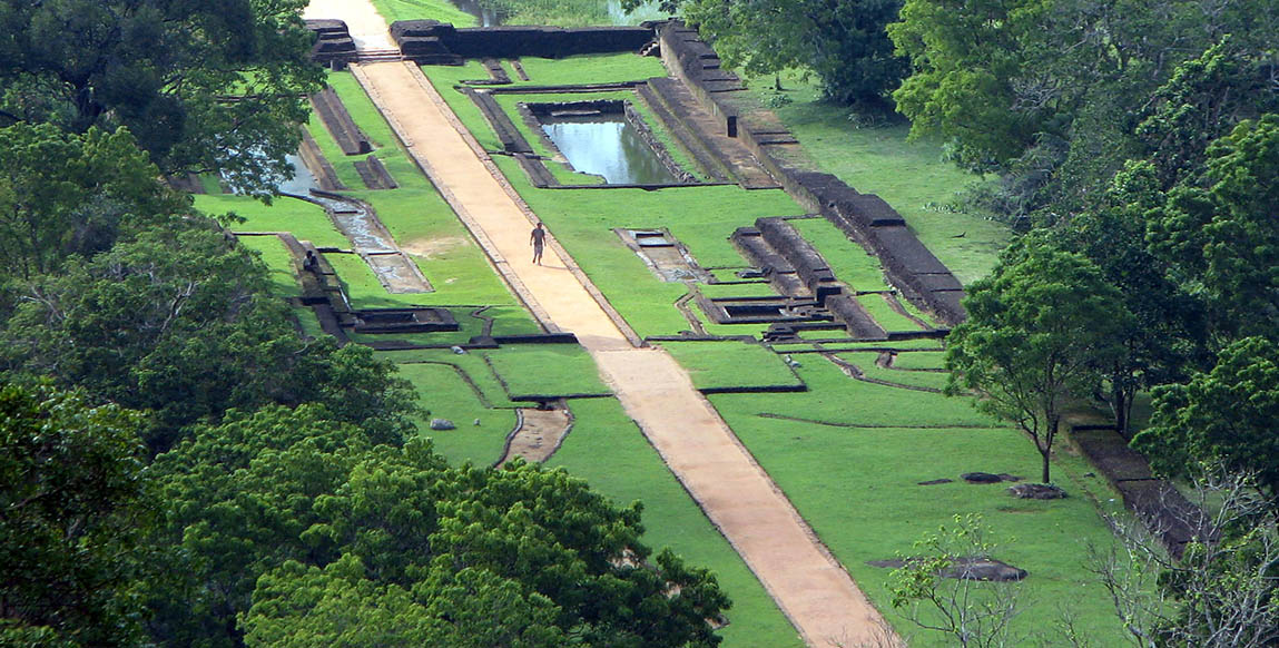 Voyage à Sigiriya : les Jardins d'eau