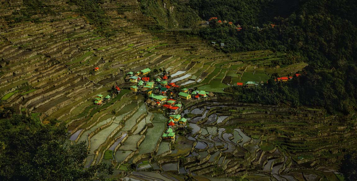 Rizières en terrasses de Batad, Philippines