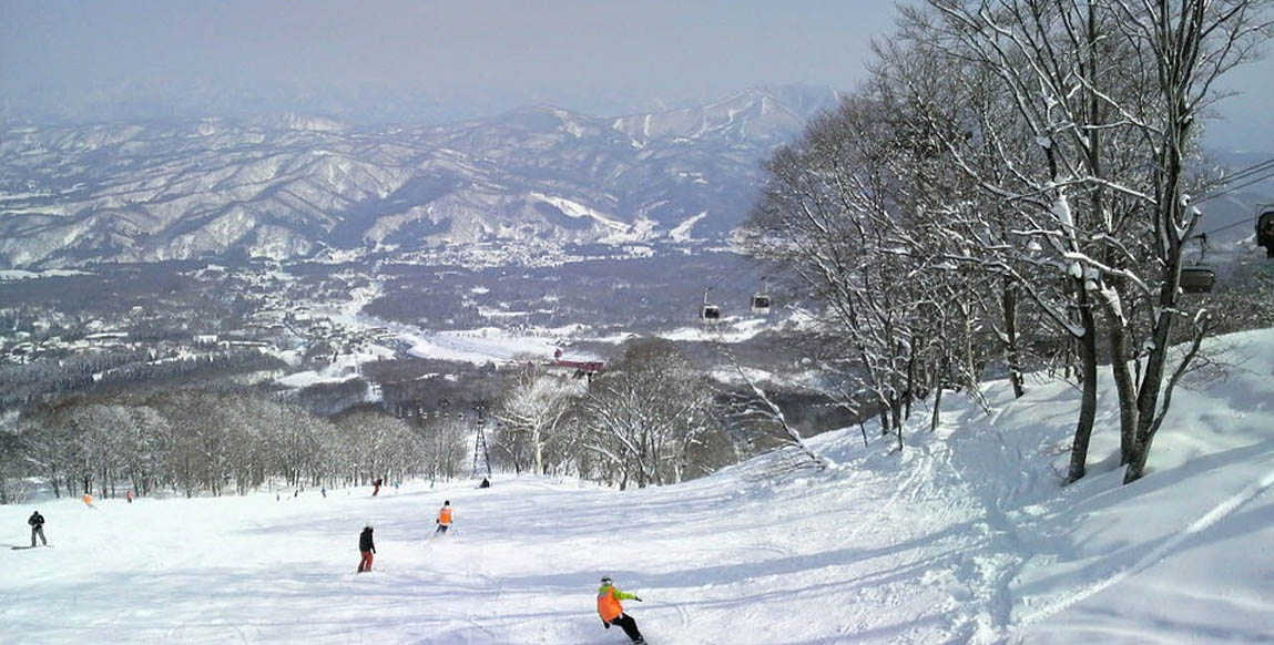 Station de ski au Japon