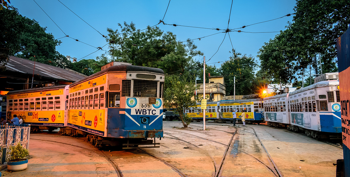 Le tramway de Calcutta