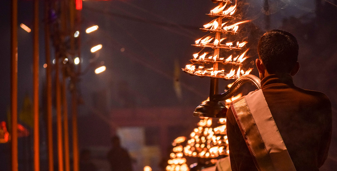 Cérémonie de la Ganga Aarti