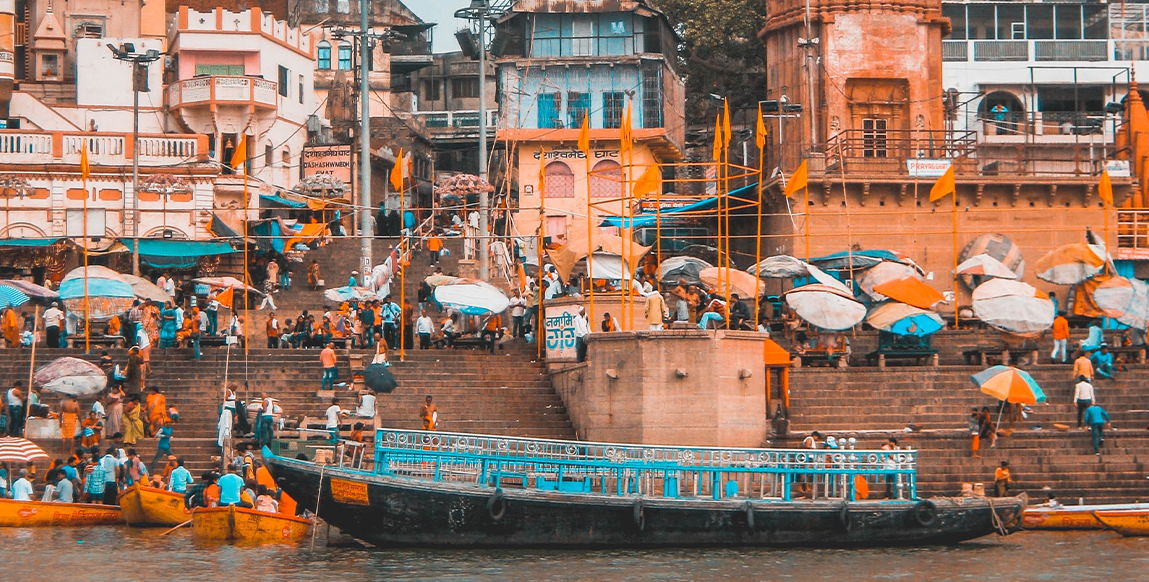 Les ghats de Varanasi