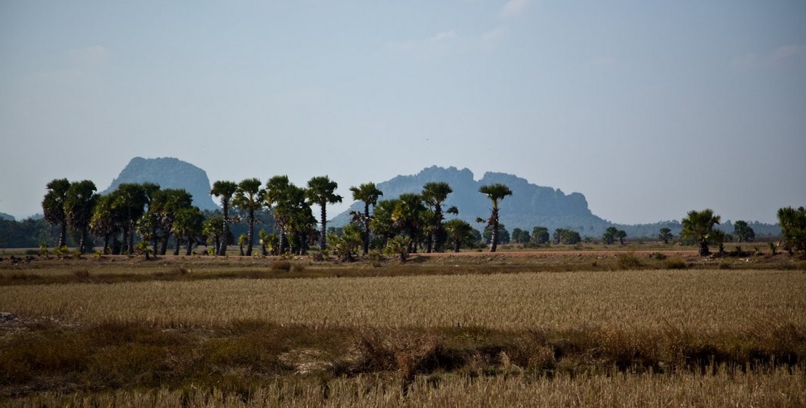 voyage au Cambodge en liberté - Campagne près de Kampot