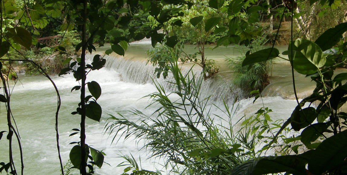 voyage Laos et Cambodge en liberté - cascades de Khuang Xi 