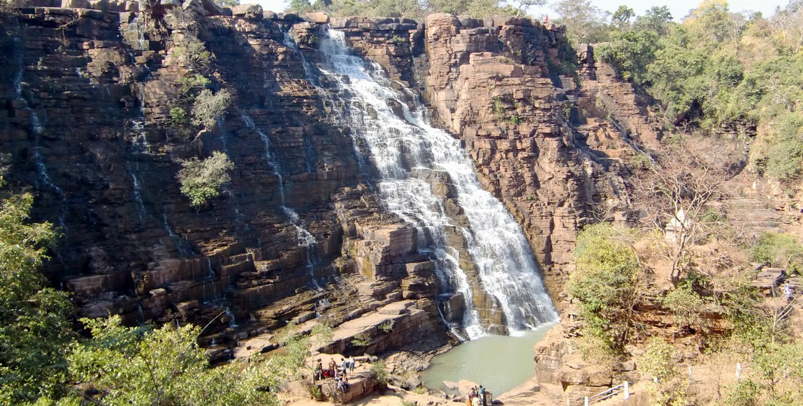 voyage Orissa et Chhattisgarh, cascade de  tiratgarh