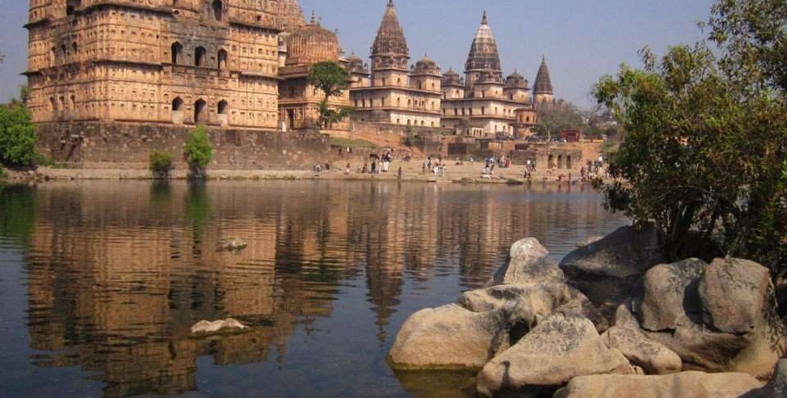 voyage en Inde du nord, Tombeaux à Orchha