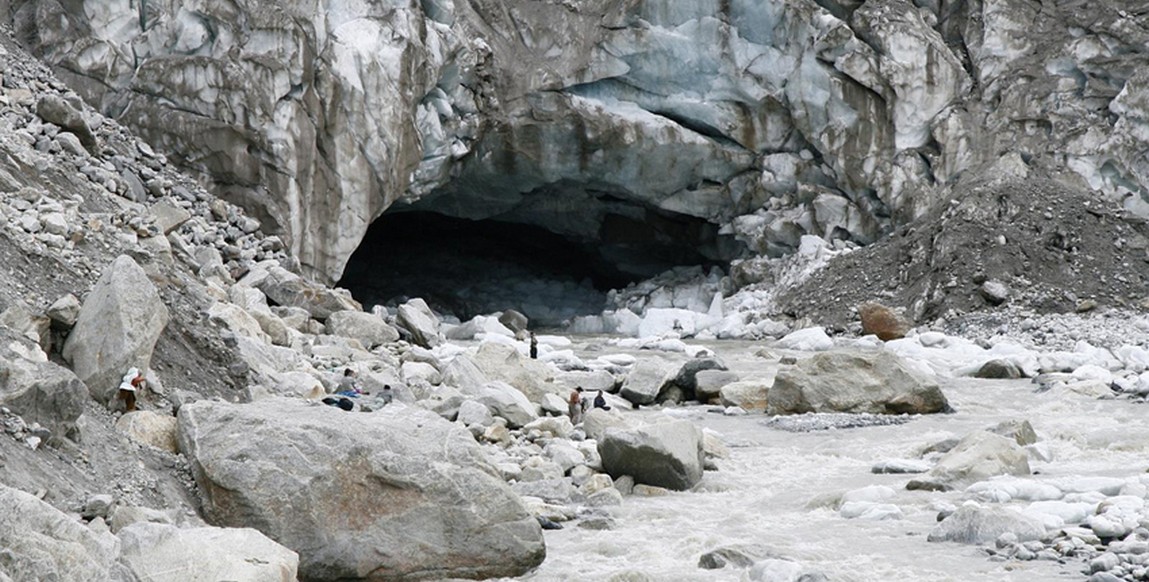 Voyage aux sources du Gange, Gaumukh, la bouche du Gange