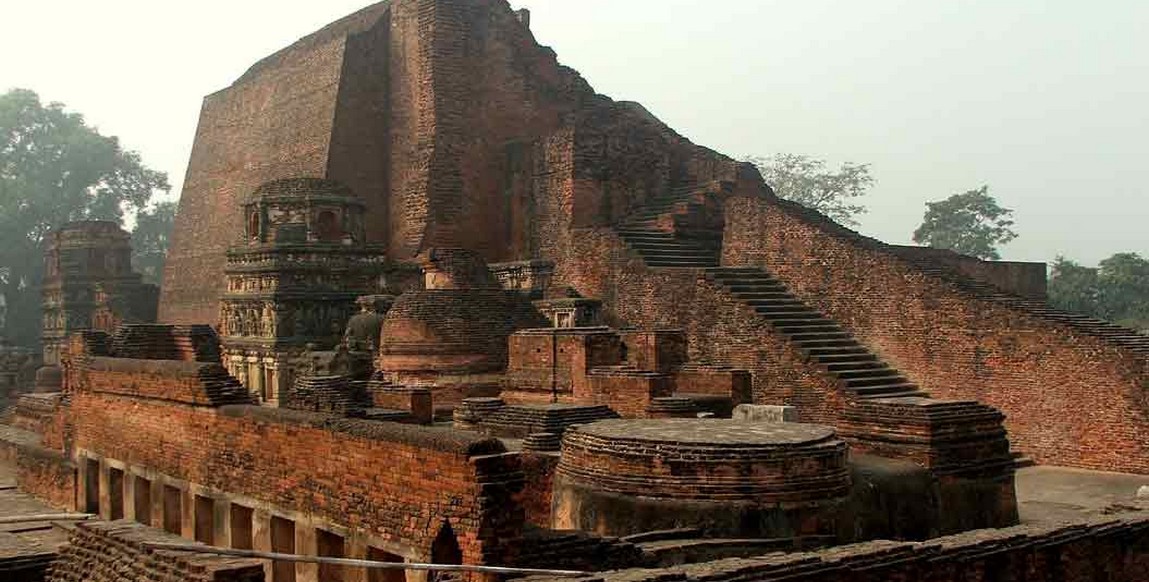 voyage spirituel bouddhiste Inde Népal, Université de Nalanda