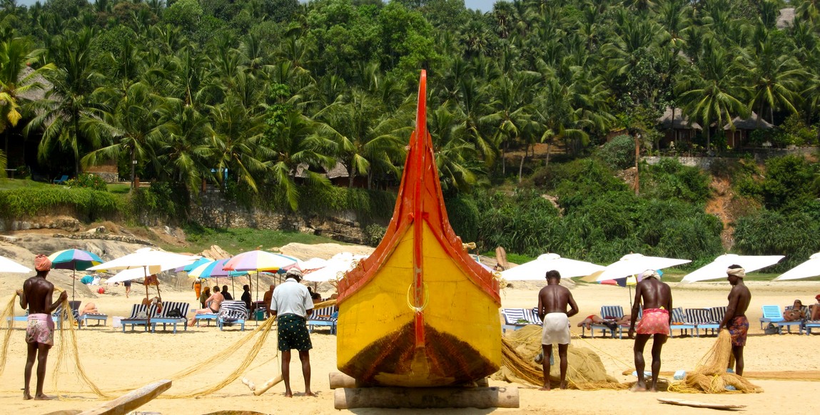 Cure ayurvédique à Somatheeram plage