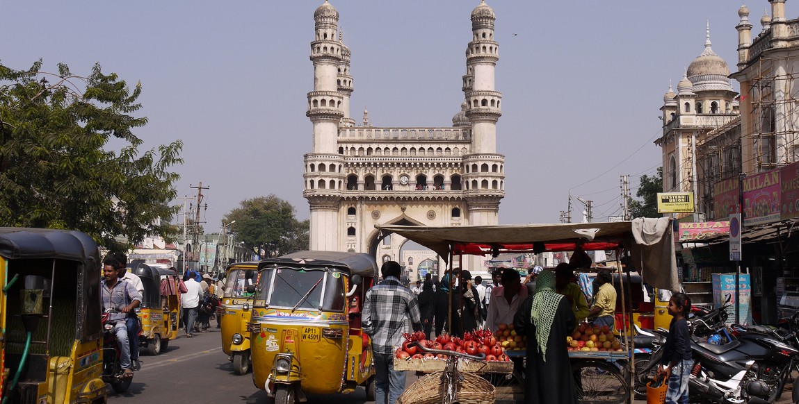 Voyage au Karnataka, Hyderabad